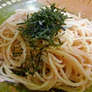 ピリリ生姜風味のたらこスパゲティ